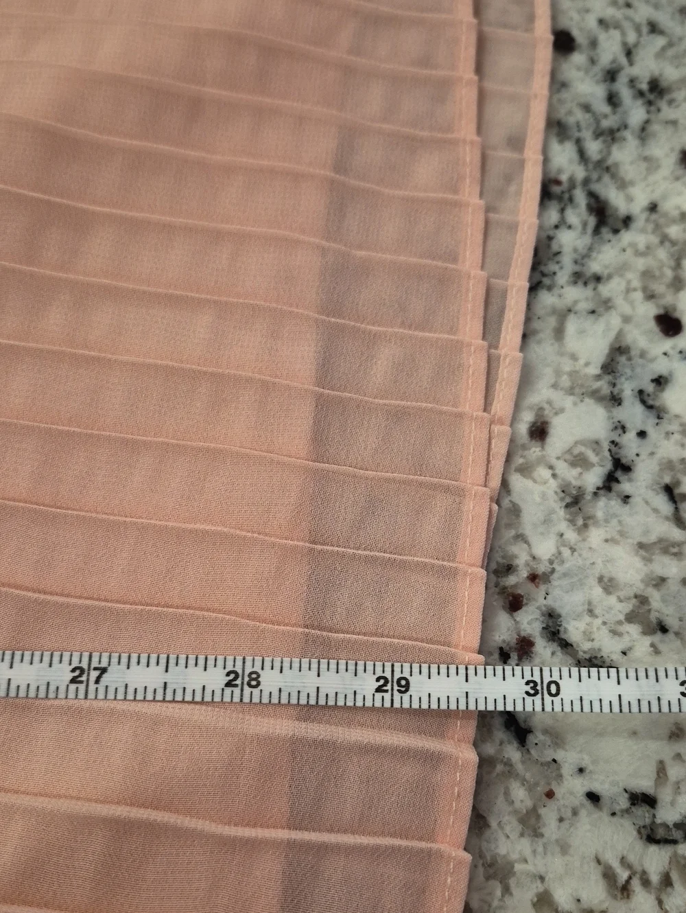 BCBGirls Blush Pleated Cap-Sleeve Shift Dress Size 12